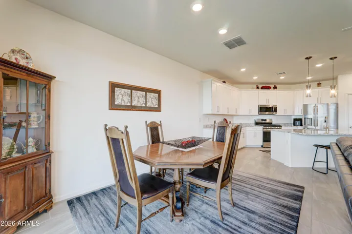 Dining Table - Kitchen Area - Open & Spacious