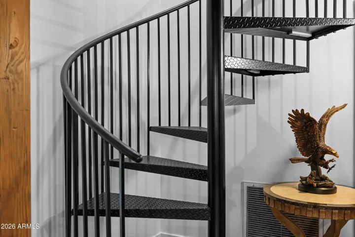 Staircase to 2nd bedroom