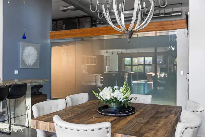 Dining area