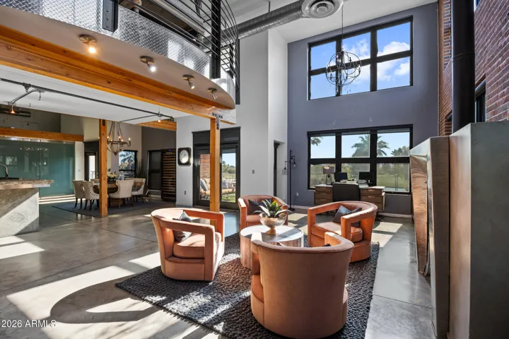 Great room looking into kitchen