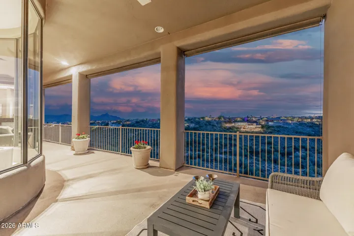 Evening Views from the Main Terrace