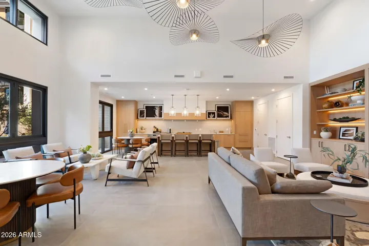 Elegant community clubhouse ideal for entertaining and resident events.