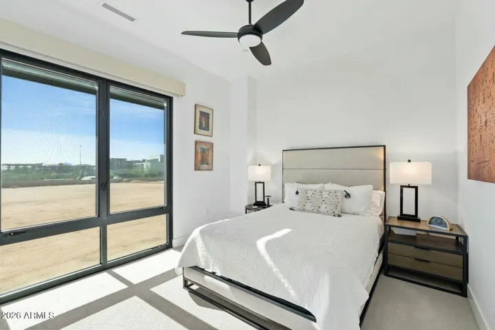 Additional bedroom filled with natural light