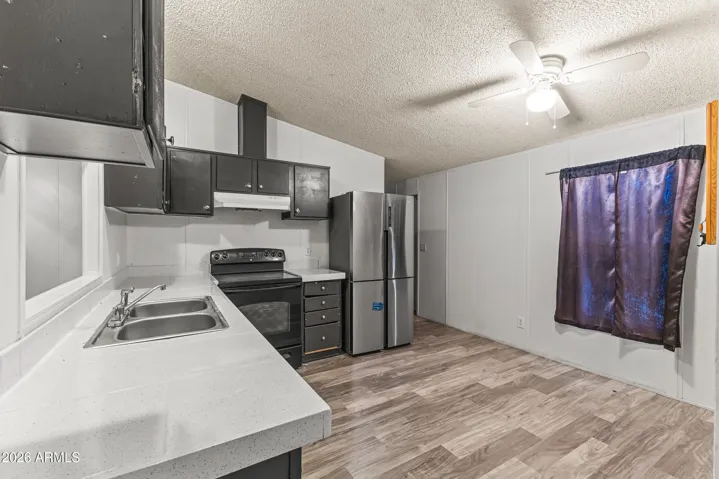Large open kitchen