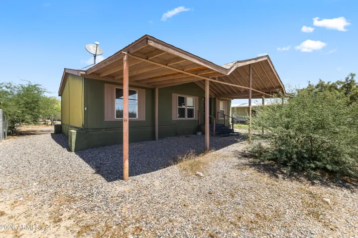 Covered front entry