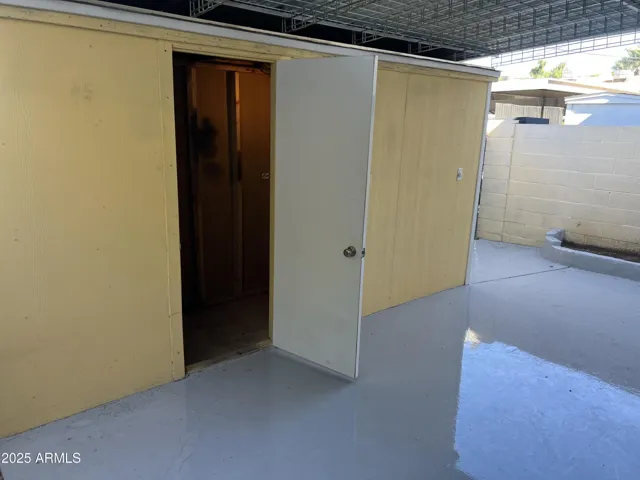 SPACIOUS STORAGE SHED
