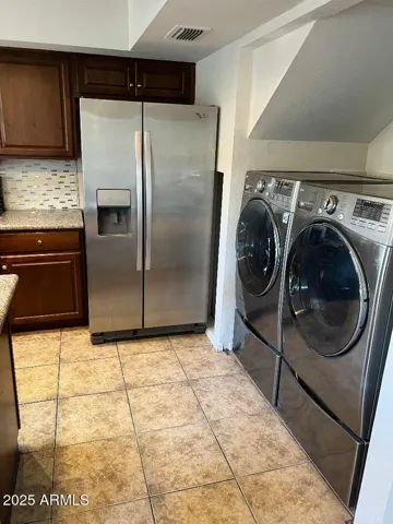 FRIDGE, WASHER, DRYER