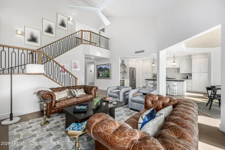 Modern Foyer and Stairwell