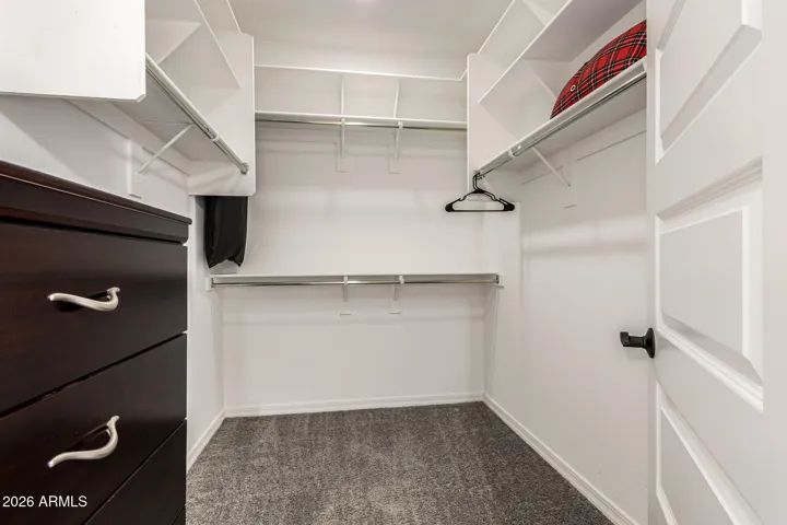 Large walk-in Closet in Primary Bedroom