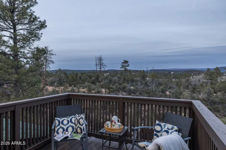 Balcony off the Primary Bedroom