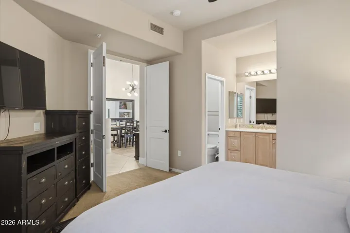 Master Bedroom view to Bathroom