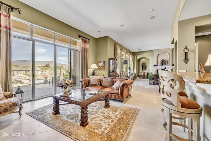 Indoor- outdoor living at it's finest.