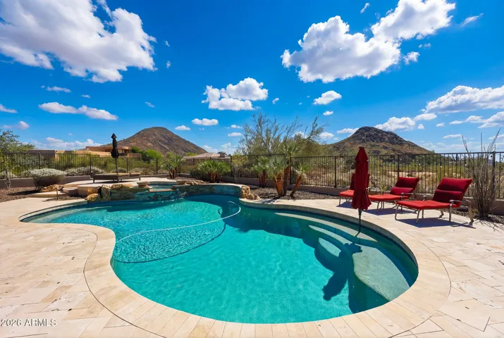 Heated pool and spa