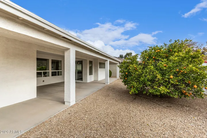 extended covered patio