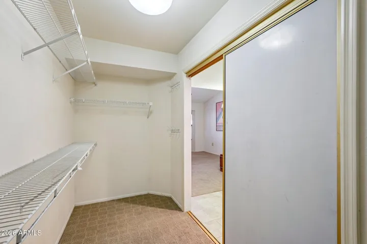 Walk in closet