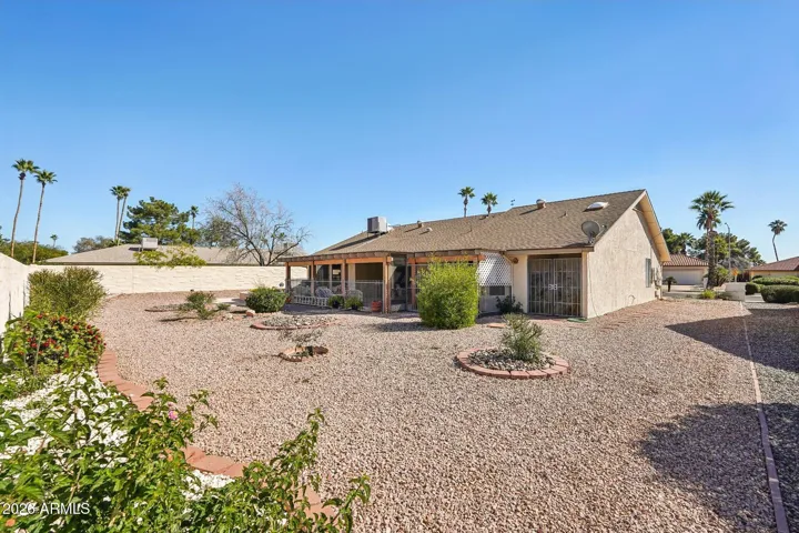 Mature Back yard