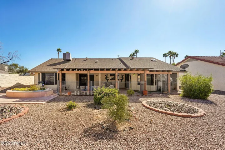 Mature Back yard