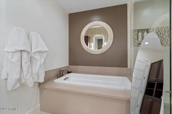 Primary bathtub.