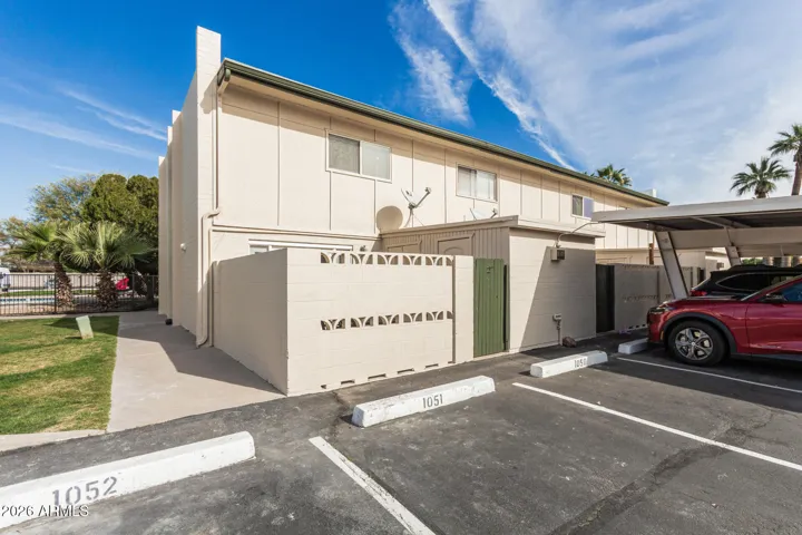 Convenient parking right outside unit