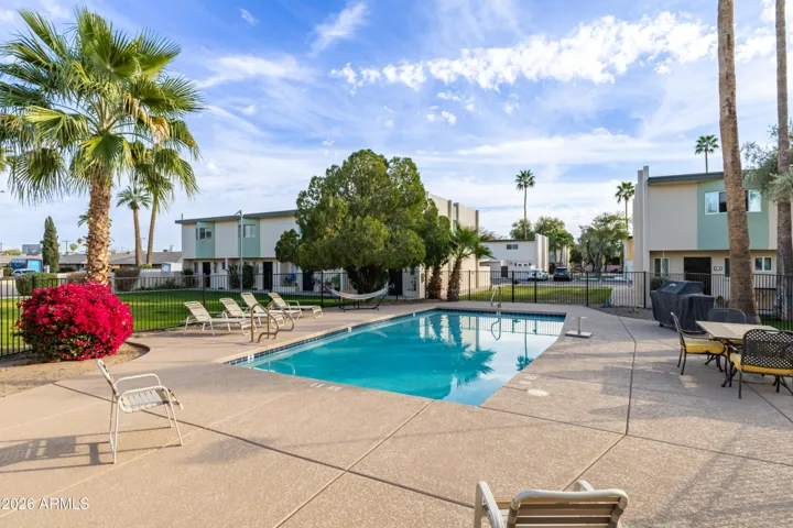 Continental East Townhomes, a 1960's Cal Stanger Development - Community features two pools and grassy common areas, HOA includes almost everything! Heating and cooling, water, hot water, sewer, trash, exterior maintenance, roof, pest control, electric billing, two pools!