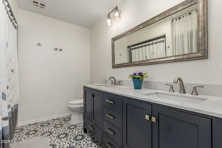Remodeled bathroom
