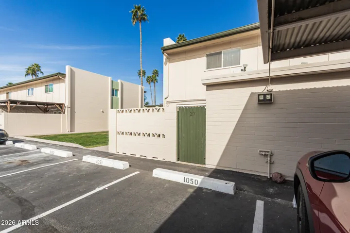 Convenient parking with direct access to home