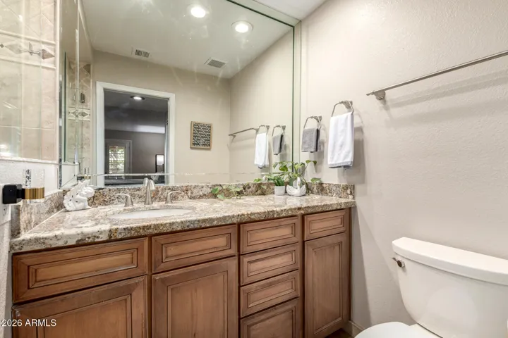Lots of storage for your bathroom items.