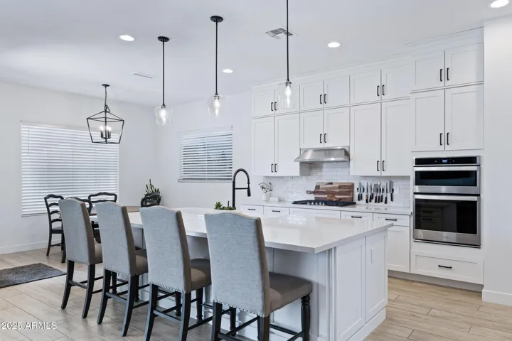Floor to ceiling cabinets!