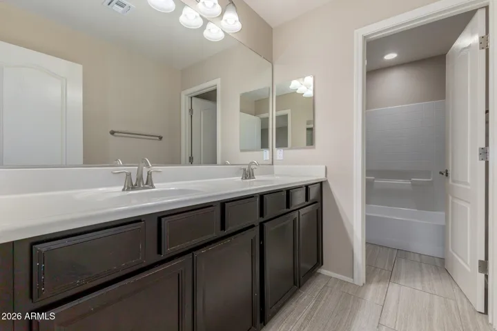 Secondary bathroom