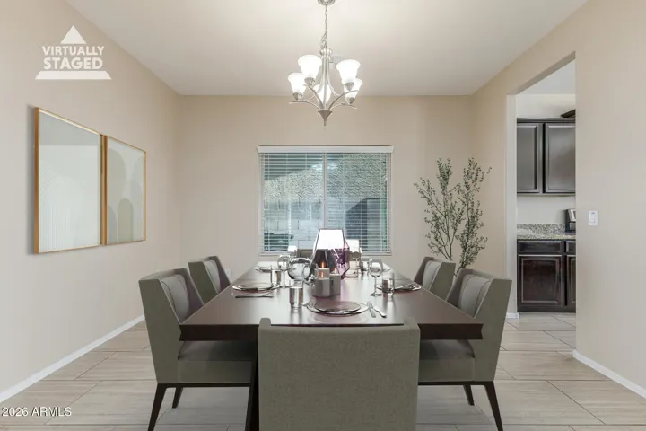 Dining Room - Virtually Staged