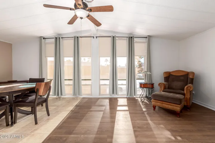Family Room off the Kitchend
