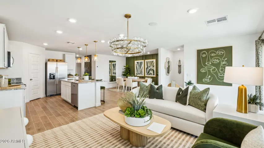 Pictures are of sample model home. Each home comes with similar upgrades to the model and some colors, features and finishes will vary.
