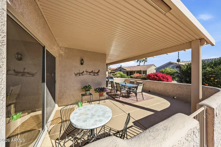 Back Patio