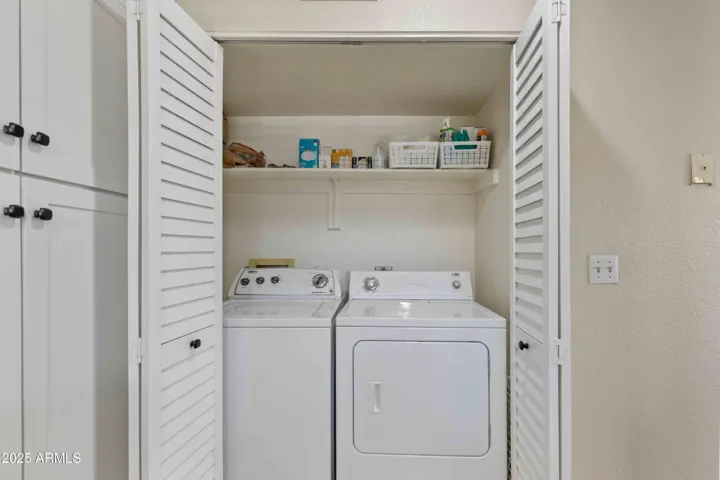 Laundry closet