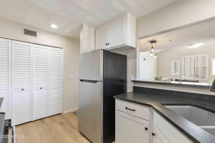Kitchen with Laundry Closet