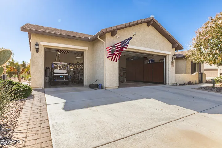 Full 3 Car Garage w/ 4' Extension on the 2 Car!