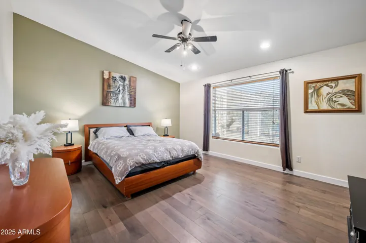 Roomy bedroom with private bath!