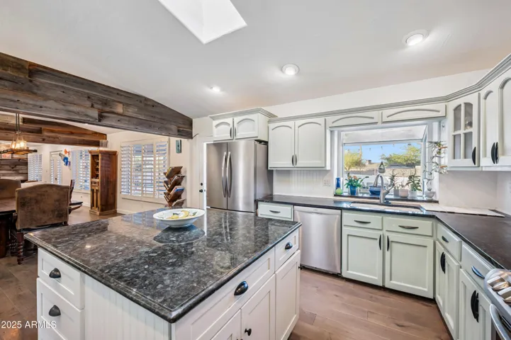Kitchen open concept to dining and family room!