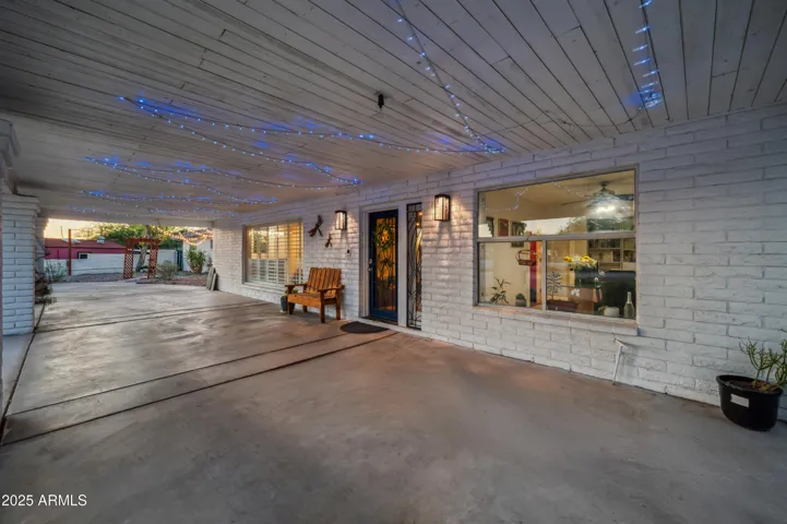 Impressive Porte Cochere Entry