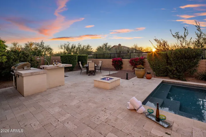 The backyard space is great!
