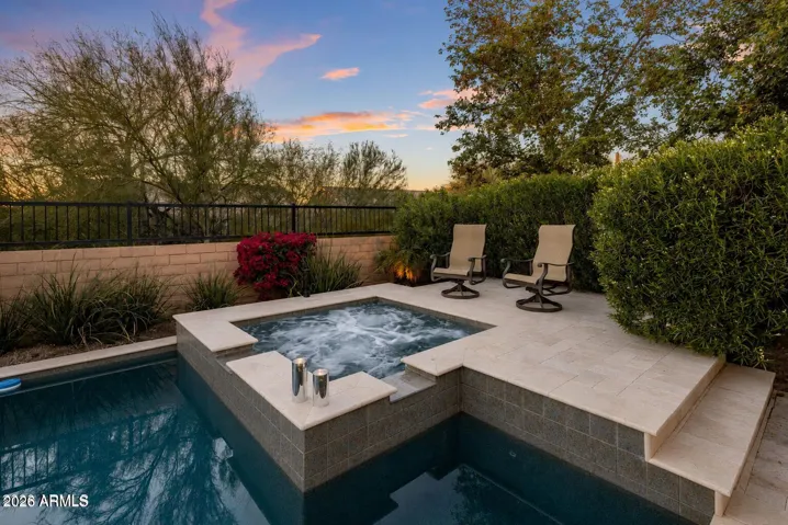 Heat up the spa and relax!