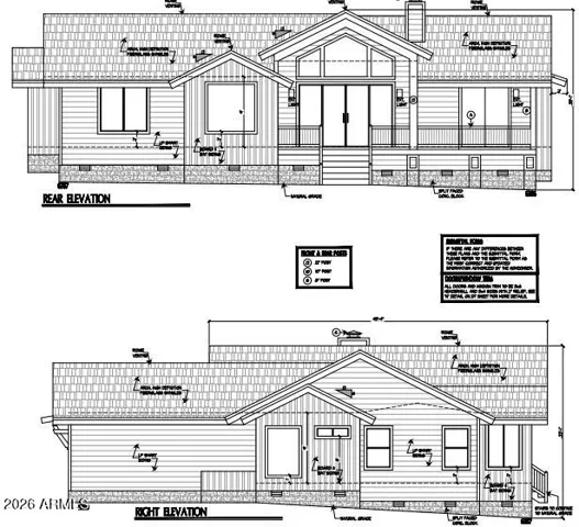 Rear elevation example
