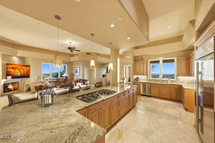 Open to the Family Room
