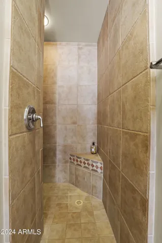 Walk in shower in Master 2 on main level