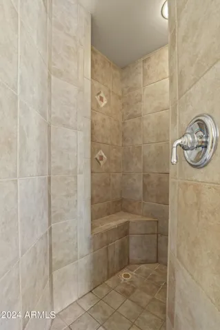 Walk in shower in Master bedroom 1.