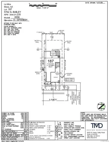 5762 S Bailey Preliminary Plot Plan