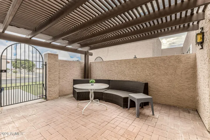 Private Courtyard Entrance