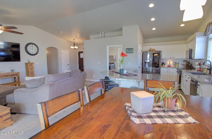 Open great room floorplan awaits your family.