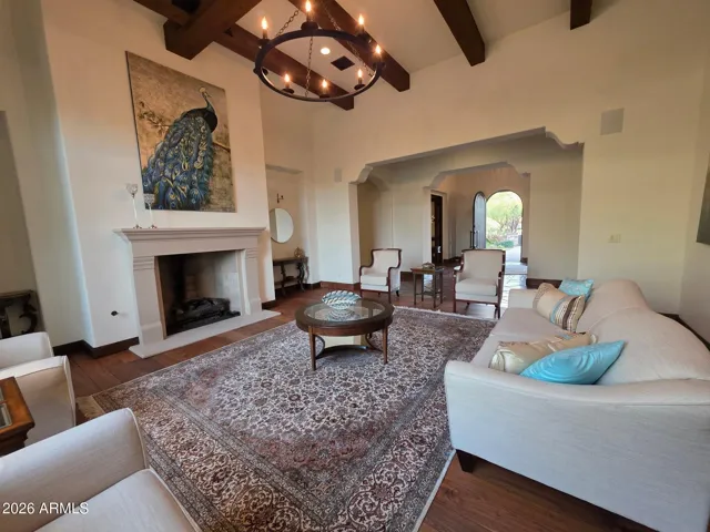 View of Foyer from Living Room.