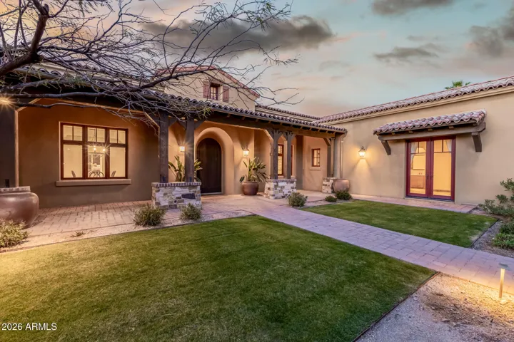 Beautifully Landscaped Lush Green & Serene Courtyard with Large Planters to boost the elegance.